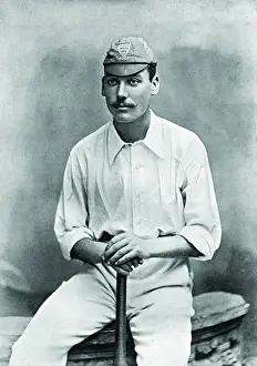Historical Cricket Images Stampe: Cricketer, Tate