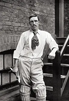 Historical Cricket Players Stampe: Cricketer, Trott