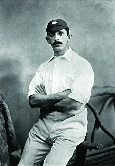 Historical Cricket Images Stampe: Cricketer, Whitehead