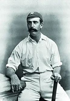 Historical Cricket Images Stampe: Cricketer, Wilson