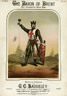 Medieval War Art Stampe: A CRUSADER