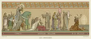 Crusades History Stampe: Crusaders Idealised