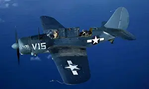 Stampe di Curtiss SB2C Helldiver - gli esempi iniziali tendevano ad infrangere durante il recupero da un volo di scavo Aerei E Aviazione Stampe: Curtiss SB2C Helldiver -esempi iniziali avevano una tendenza a