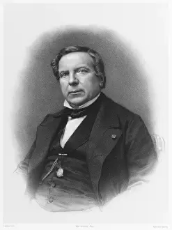 19th Century Politician Stampe: As D Thierry