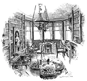 Historical Figures In Science Stampe: Dallingers Laboratory