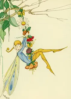 Fairy Art Stampe: Dancing fairies