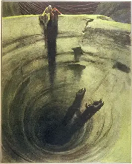 Virgil And Dante Stampe: Dante in Hell