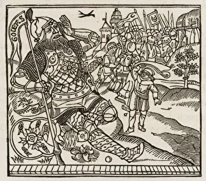 Old Testament Art Prints Stampe: David Downs Goliath