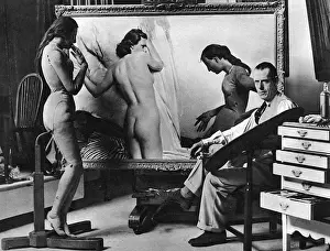 David Jagger nel suo studio.