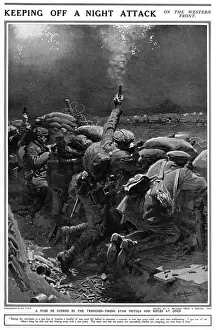 Trench Life During WWI Stampe: Deceiving the enemy