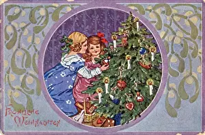 Festive Home Decor Ideas Stampe: Decking the Tree