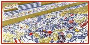 Horse Racing Events Stampe: The Derby