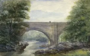 Cumbrian Landscape Photography Stampe: Devils Bridge, England