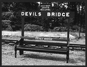 Welsh Railways History Stampe: Devils Bridge Station