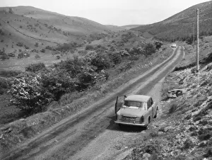 Welsh Mountain Scenery Stampe: The Devils Steps