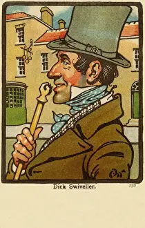Victorian Era Literature Figures Stampe: Dick Swiveller