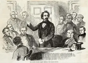 19th Century Literary Figures Stampe: Dickens Dulwich Adelphi