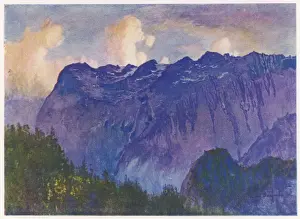 Dolomite Mountains Landscape Photo Stampe: Dolomites View