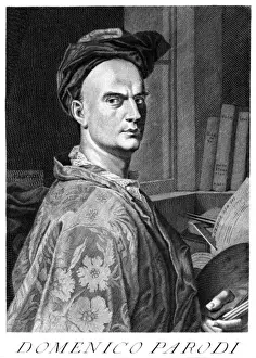 Historical Italian Artists Stampe: Domenico Parodi