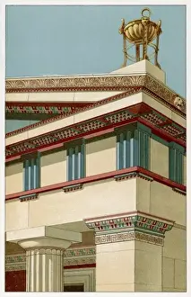 Classical Building Design Stampe: Doric Temple