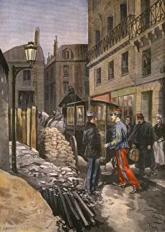French Army Officer Stampe: Dreyfus / Picquart Arrest