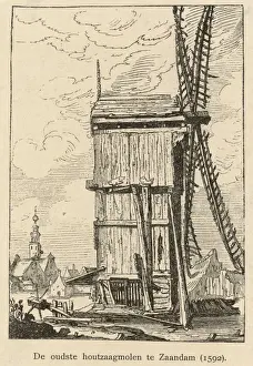 Dutch Heritage Sites Stampe: Dutch Windmill
