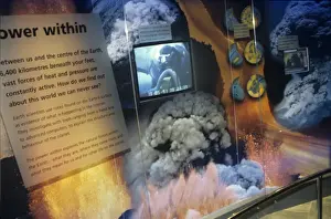 Natural History Museum Exhibits Stampe: Earths Restless Surface