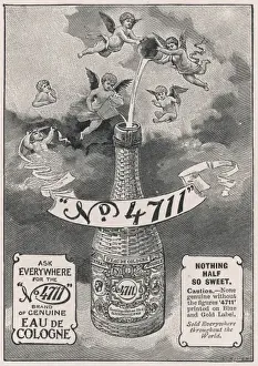 Historical Advertising Artwork Stampe: Eau De Cologne