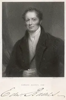 British Politician Biography Stampe: Edward Baines (Elder)