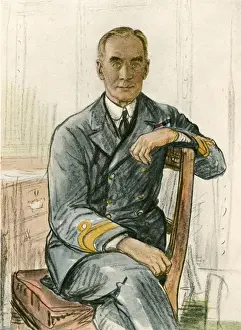 Royal Navy Admirals Stampe: Edwin Alexander-Sinclair