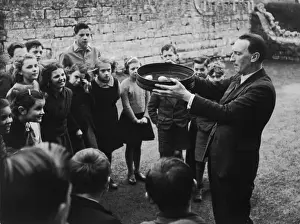 Shrove Tuesday Traditions Stampe: Egg Shackling