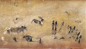 Mesolithic Art Spain Stampe: Eguilaz