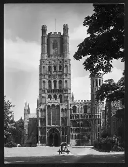 Cambridgeshire Landmarks Stampe: Ely Cathedral