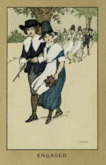 Florence Hardy Prints Online Stampe: Engaged