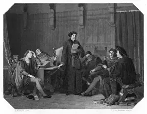 Desiderius Erasmus Portrait Stampe: Erasmus / Altmann