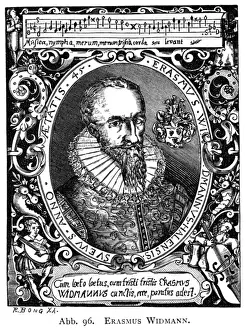 German Composer History Stampe: Erasmus Widmann