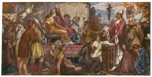 Christianity In Britain Stampe: Ethelbert &^ Augustine