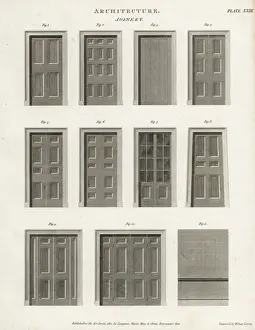 Universal Dictionary Of Arts Images Stampe: Examples of joinery