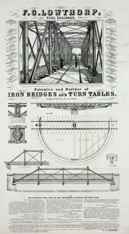 Civil Engineering History Stampe: F. C. Lowthorp, civil engineer