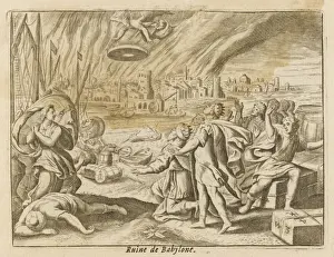 Stampe di Caduta di Babilonia Impero Babilonese Stampe: La caduta di Babilonia