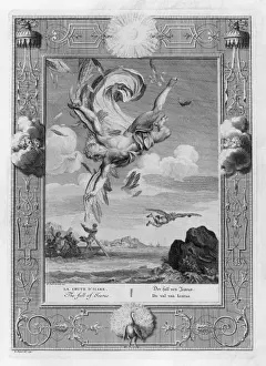 Icarus Myth Stampe: The Fall of Icarus