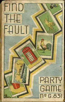 Find The Fault Card Game Stampe: Find the Fault card outer wrapper
