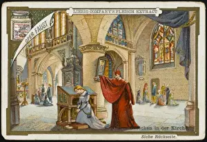 19th Century Prints Online Stampe: Faust - Liebig - 5
