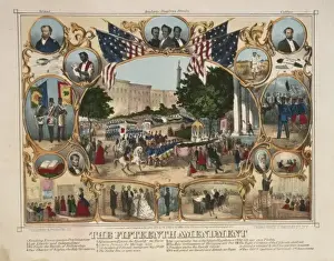 American Cartoon Art Stampe: The Fifteenth amendment