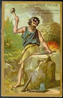 Early Industrial Revolution Stampe: First Forge