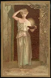 19th Century Technology Stampe: FIRST LAMP