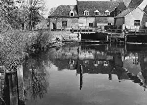 River Stour England Stampe: Flatford Mill