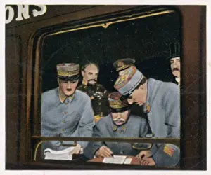 LAccettazione del ritiro tedesco di Foch