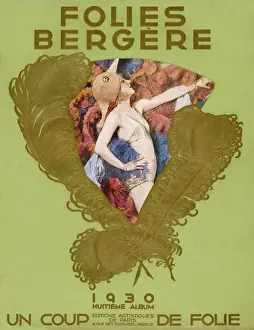 French Entertainment History Stampe: Folies Bergere Programme