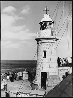 Historic Lighthouses UK Stampe: Folkestone Lighthouse